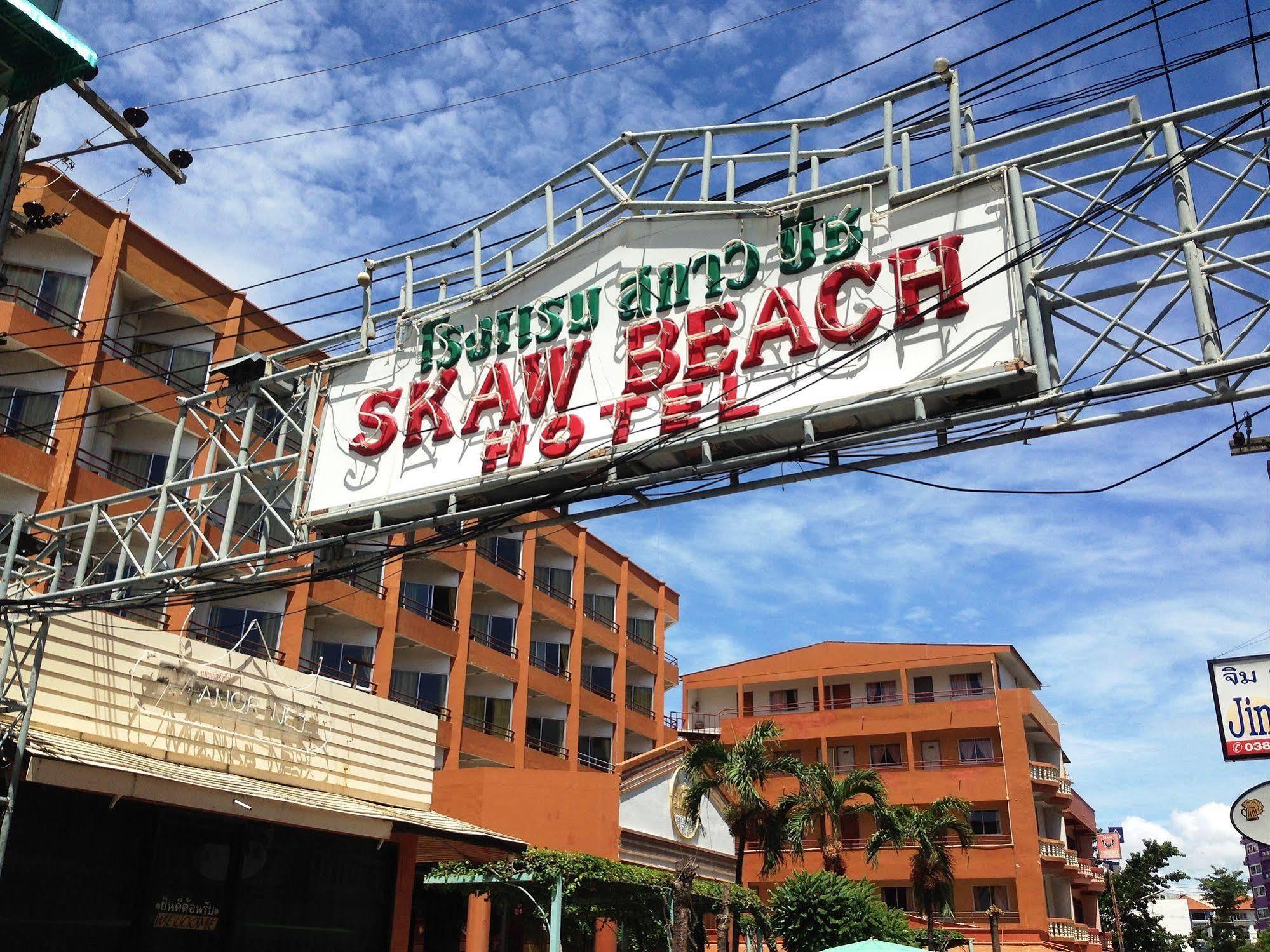 Skaw Beach Hotel Pattaya Exterior photo